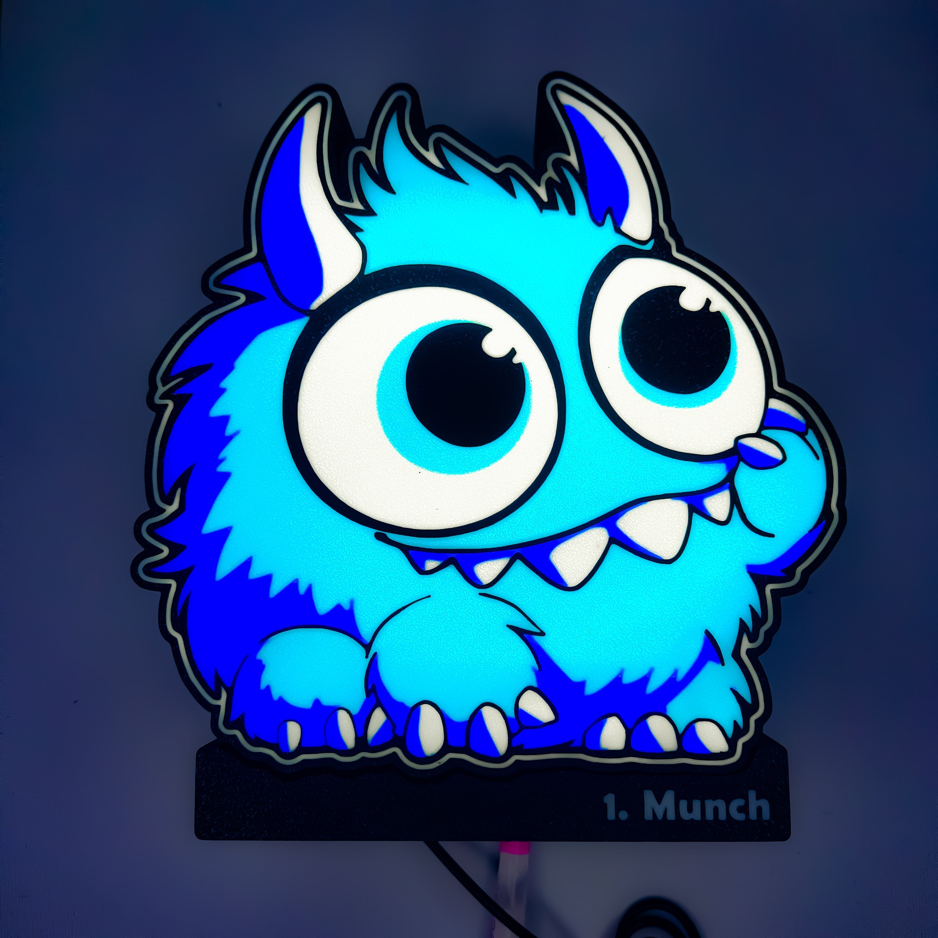 LunaKyn Creature night light in forest setting